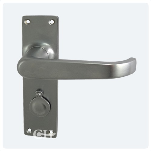 British Handmade Lever Door Handles in Nickel Chrome Brass or Bronze