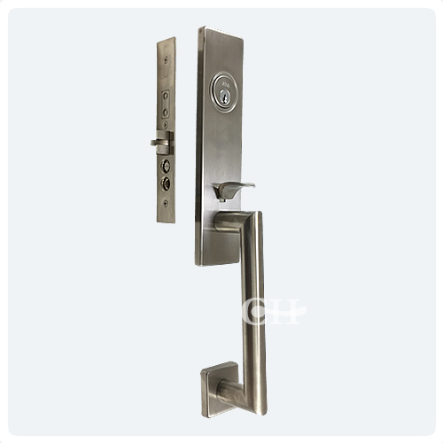 Pair Of Modern Stainless Steel fancy stylish Entrance Front Door Pull Handle 24/"