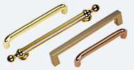 Brass and Bronze Pull Handles