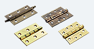 Brass and Bronze Butt Hinges