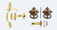 Brass and Bronze Thumb Latches