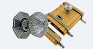 Pewter Rim Door Knobs