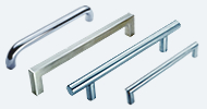 Stainless Steel & Chrome Pull Handles