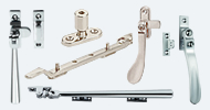 Stainless Steel Nickel & Chrome Casement Window Fittings