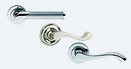 Lever Handles on Rose