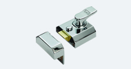 Stainless Steel & Chrome Nightlatches