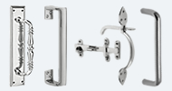 Pull Handles & Thumb Latches Nickel & Chrome