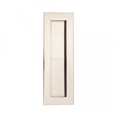 175mm Sliding or Pocket Door Flush Pulls Polished Nickel