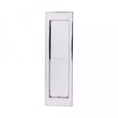 197mm Pocket Door Flush Pulls Polished Chrome