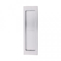 197mm Pocket Door Flush Pulls Satin Chrome