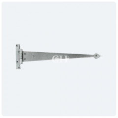 tee hinge arrow head pewter 18 inch