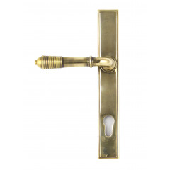 Anvil Regency Reeded Lever Handles On 92mm Backplate