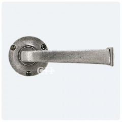 Finesse Design Pewter Allendale Lever Door Handles on Rose
