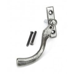 Locking Slim Window Handles Traditional Pewter LH