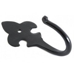 Ornate Fleur de Lys Door Hook  4 1/2 Inch
