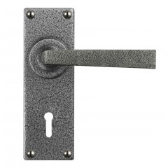 Stonebridge Arundel Hand Forged Steel Levers On Keyhole Backplate