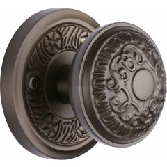 Aydon Decorative Door Knobs in Matt Bronze