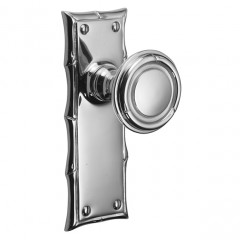 Polished Chrome Plain Latch