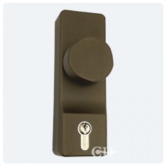 Knob Outside Access Device In Bronze