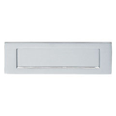 chrome letter plate