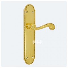 chesham lever handles on latch plate