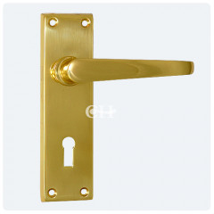 brass lock handles