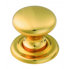 victorian brass cupboard knob