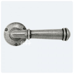 Finesse Design Pewter Durham Lever Door Handles on Rose