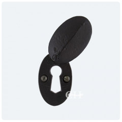 Black Covered Escutcheon