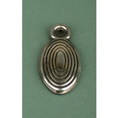 beehive escutcheon aged nickel