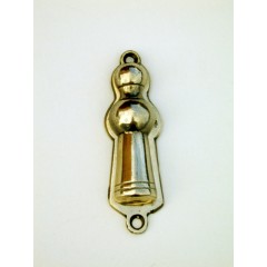 lady escutcheon brass