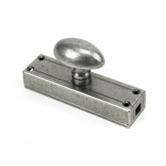 External Knob For Espagnolette Bolt In Pewter