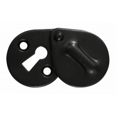 Stonebridge Black Covered Key Escutcheons