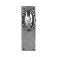 Finesse Design Pewter Lincoln Knobs on Backplate