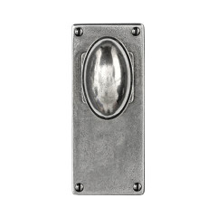 Finesse Design Pewter Lincoln Knobs on Backplate