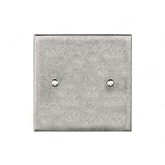 Finesse Design Pewter 1 Gang Blank Plate