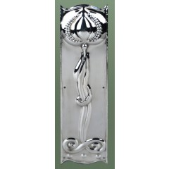 art nouveau finger plate