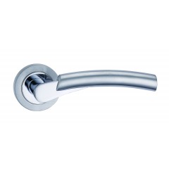 Sorrento Lever Handles on Rose