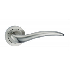 Swish Lever Handles on Rose