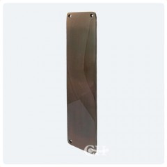 Polished Solid Bronze Antiqued 