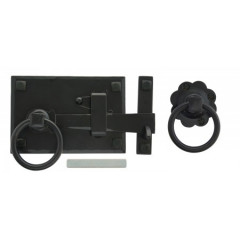 Traditional Black Cottage Latch Left Hand