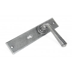Anvil Avon Large Keyhole Lock Lever Handles In Pewter