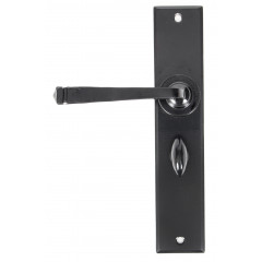 Anvil Avon Large Bathroom Levers In Black