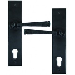 Avon Black Espagnolette Multipoint Lever Door Handles