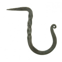 Ornate Cup Hook 2x1 1/4 Inch
