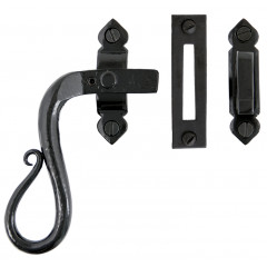 Shepherds Crook Casement Window Fasteners Black LH