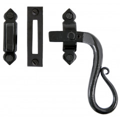 Shepherds Crook Casement Window Fasteners Black RH