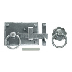 Pewter Cottage Latch Left Hand