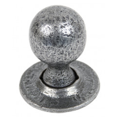 Ball Door Knobs In Pewter