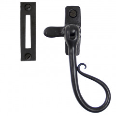 Shepherds Crook Casement Window Fasteners Black 